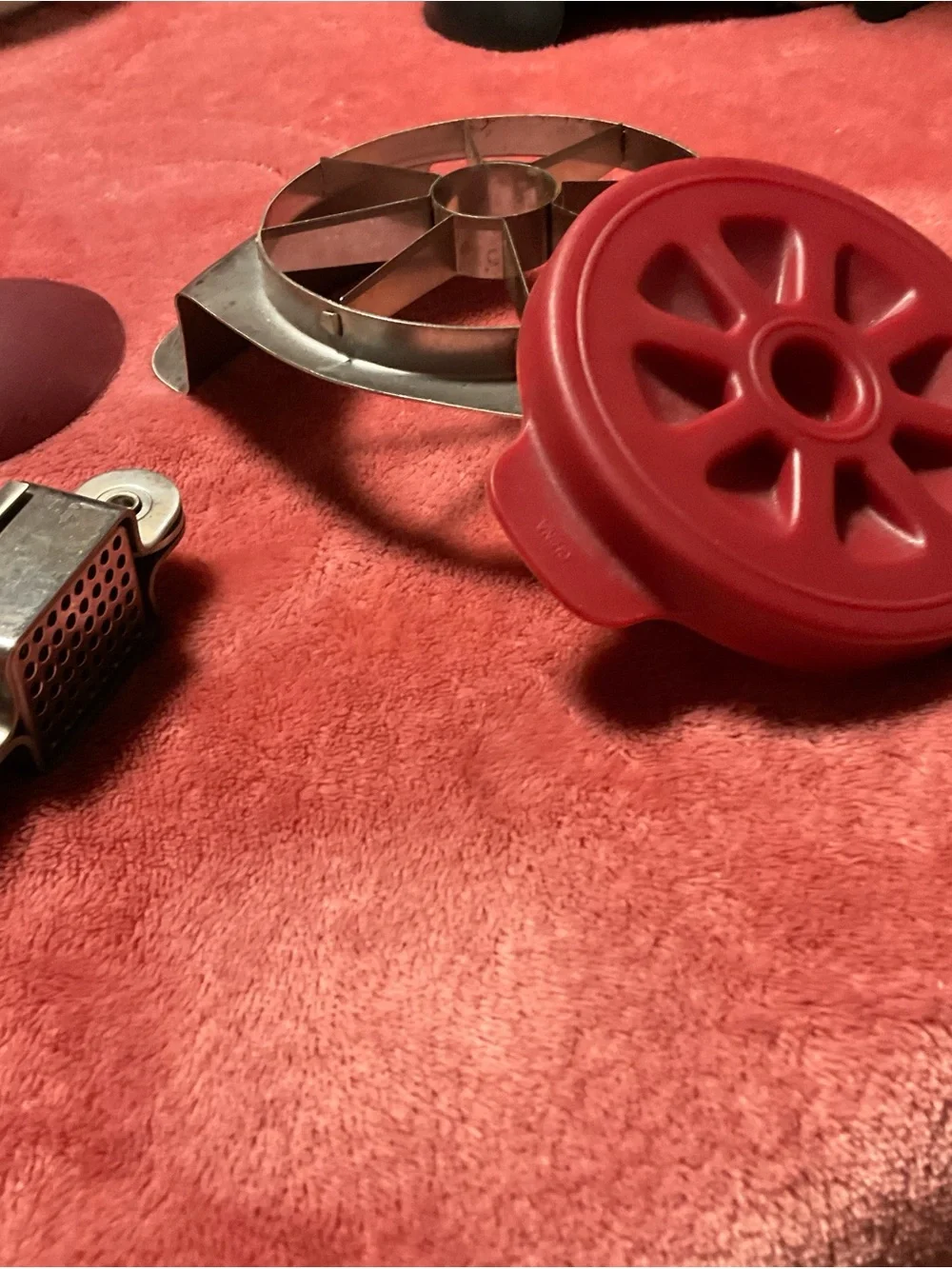 Red Silicone Kitchen Tool Set with Can Opener